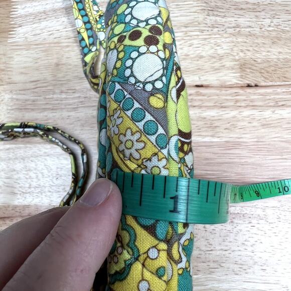 Vera Bradley Green Floral Crossbody Small Purse - Picture 5 of 8